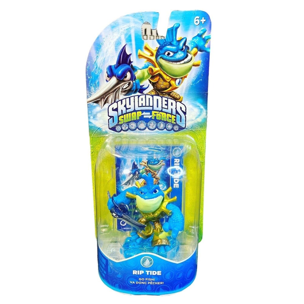 NEW 2013 Skylanders Swap Force (Rip Tide - Water) Toys to Life Figures SEALED